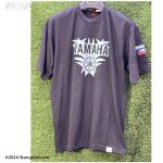 تیشرت آستین کوتاه طرح یاماها مدل BLACK WHITE