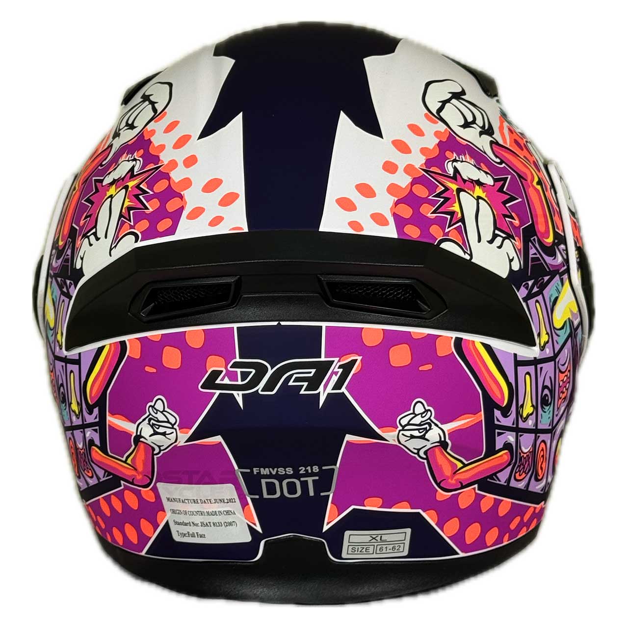 عکس کلاه کاسکت DA1 مدل 101-PAST