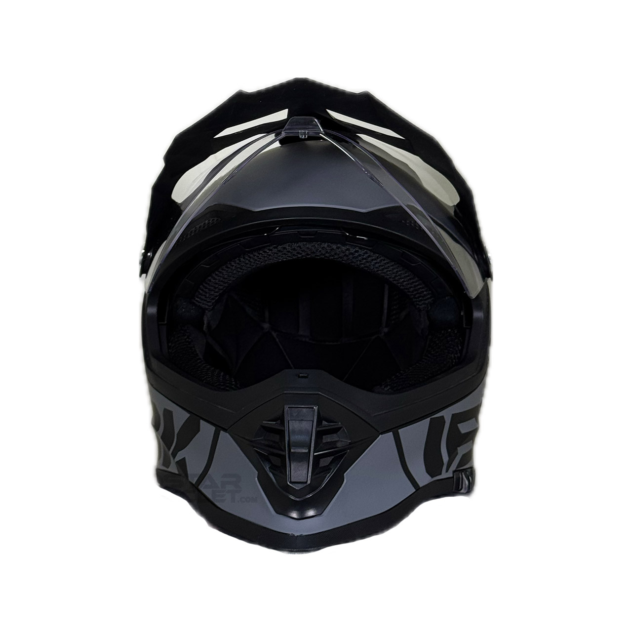 نما جلوی کلاه کاسکت کراسی IBK مدل GRY-MT