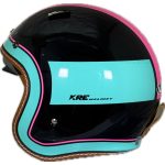 قیمت کلاه کاسکت وسپایی KRE مدل BLACK-PINK