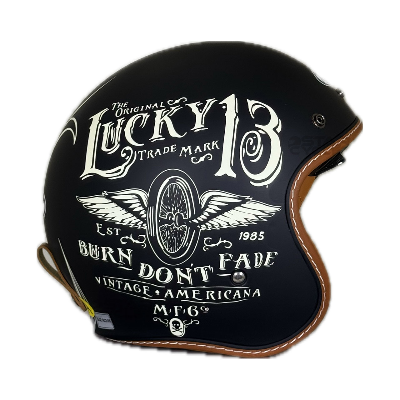 کیفیت کلاه کاسکت وسپایی KRE مدل LUCKY13