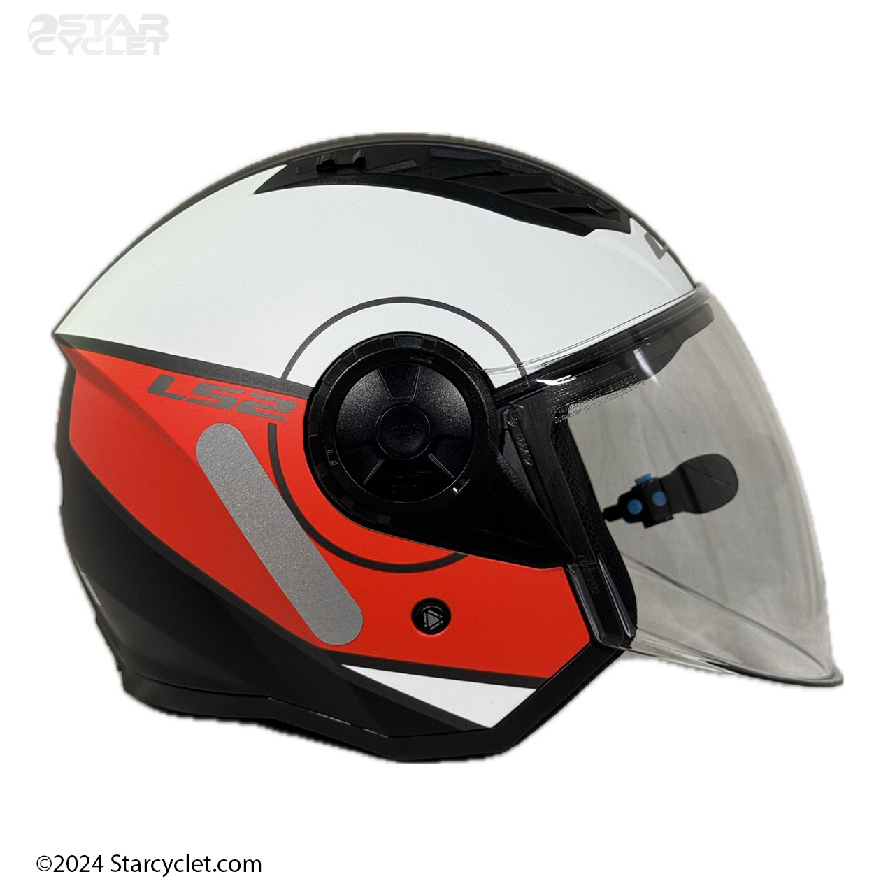 خرید کلاه کاسکت LS2 مدل 616-WT-RD بلوتوث دار