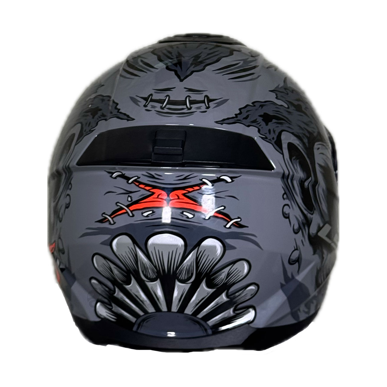 خرید کلاه کاسکت LS2 مدل TEETH-GRY