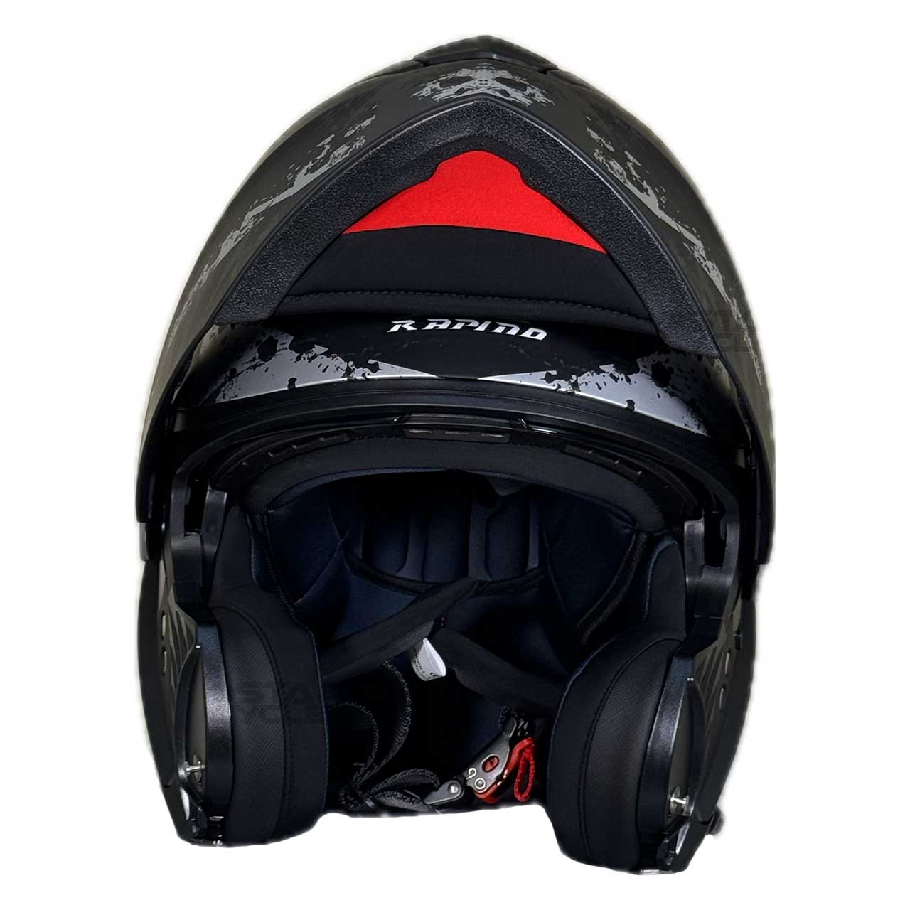 عکس کلاه کاسکت فک متحرک راپیدو مدل 950-BKSL