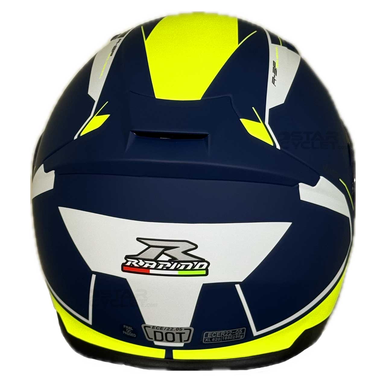 عکس کلاه کاسکت فک متحرک راپیدو مدل 950-BLWT