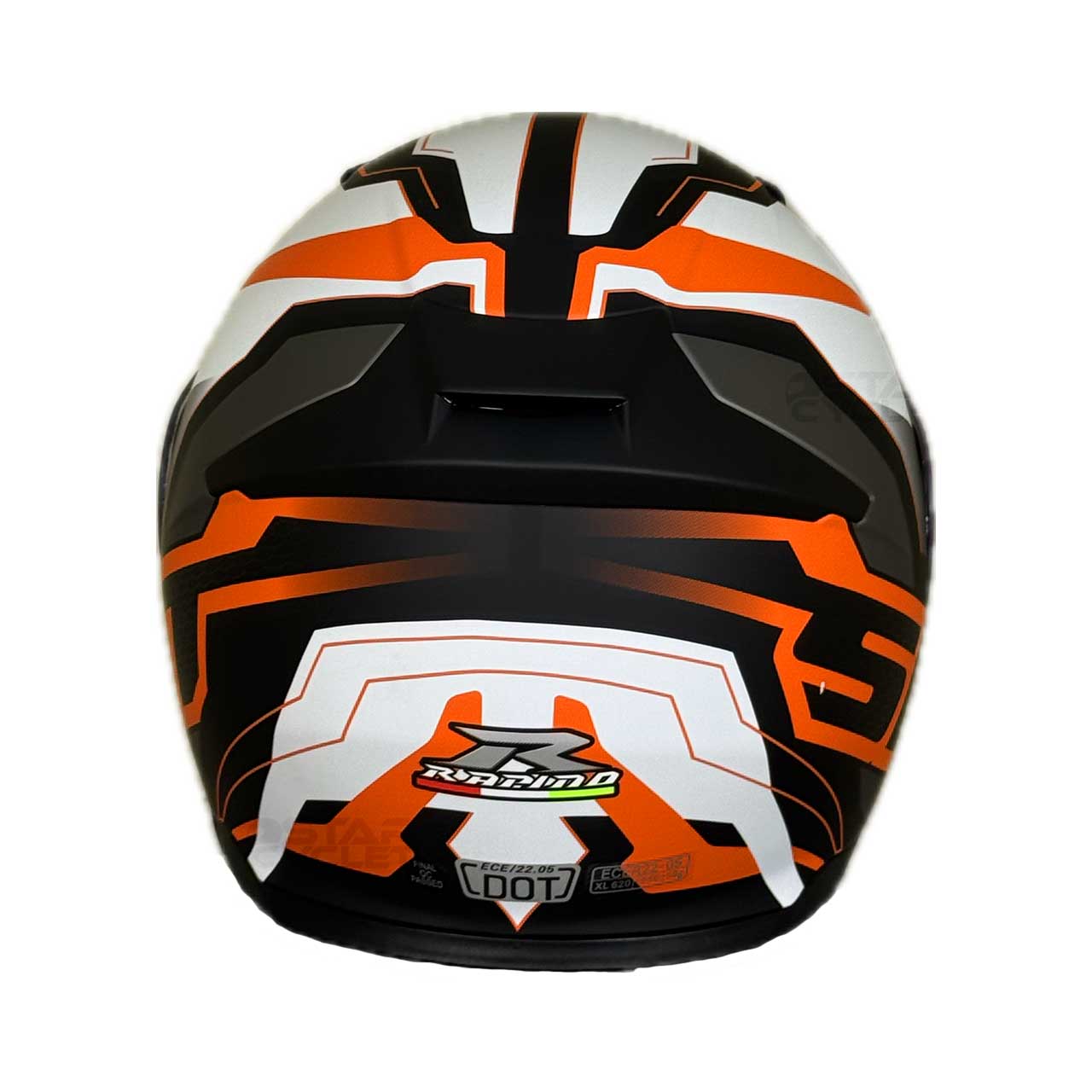 نما پشت کلاه کاسکت راپیدو مدل SRT-ORBK