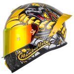 خرید کلاه کاسکت SOMAN مدل F1 MAMBAMOTO-YL