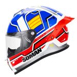 خرید کلاه کاسکت SOMAN مدل F1 SPACE-BL