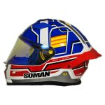 کیقیت کلاه کاسکت SOMAN مدل F1 SPACE-BL