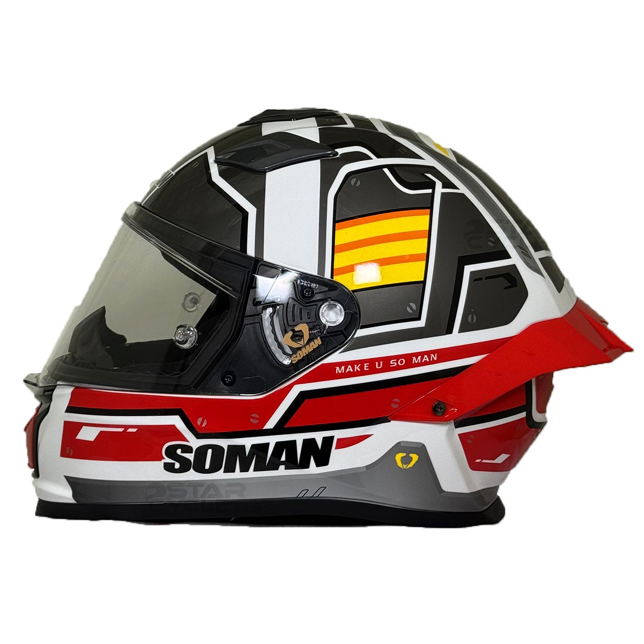 بررسی کلاه کاسکت سومان مدل F1-SPACE-GREY