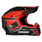 کیفیت کلاه کاسکت کراسی SOMAN مدل M11-ORB