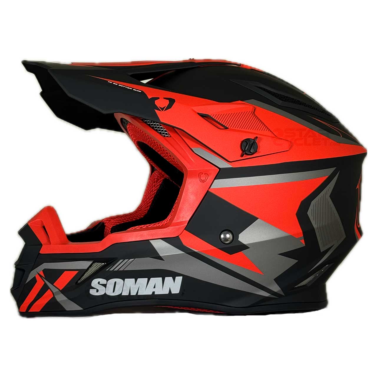 بررسی کلاه کاسکت کراسی SOMAN مدل M11-ORB