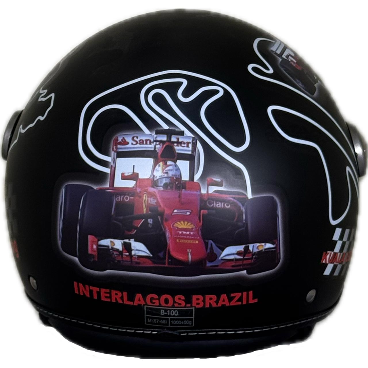 خرید کلاه کاسکت BEON مدل B-100 BLK-CAR