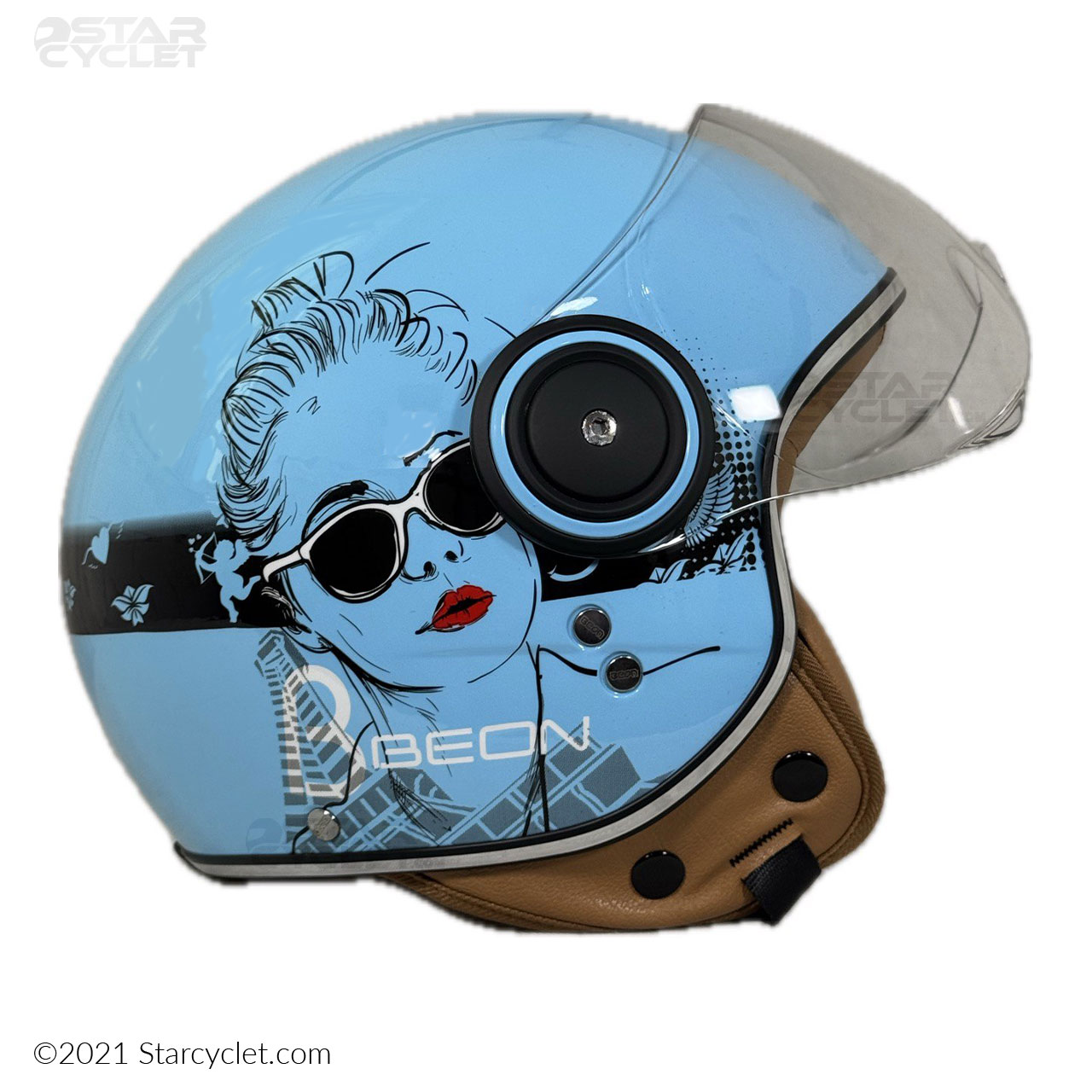 خرید کلاه کاسکت BEON مدل BLUE