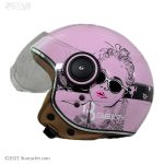 خرید کلاه کاسکت بدون فک BEON مدل B110 Avenue-PINK