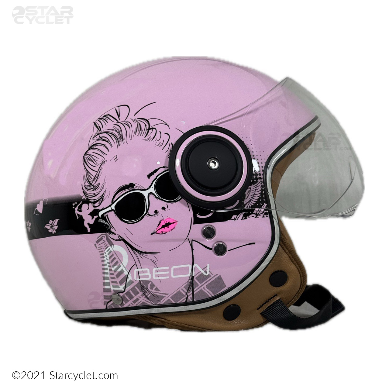 خرید کلاه کاسکت BEON مدل PINK