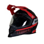 بررسی کلاه کاسکت کراسی IBK مدل RD-BL