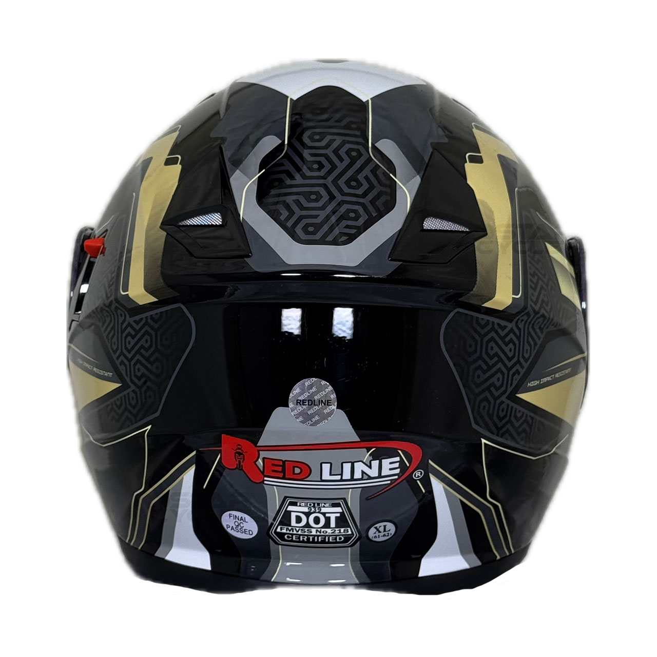 خرید کلاه کاسکت ردلاین 939 مدل BLK-GOLD