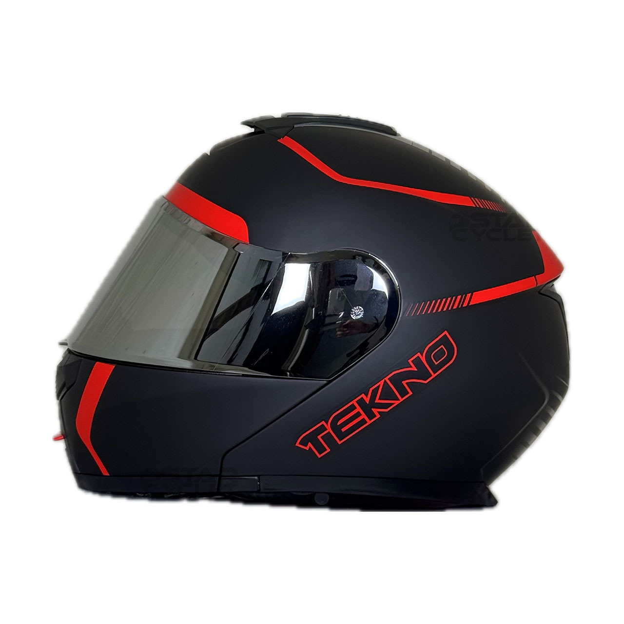 خرید کلاه کاسکت تکنو مدل T144 BLK-RED