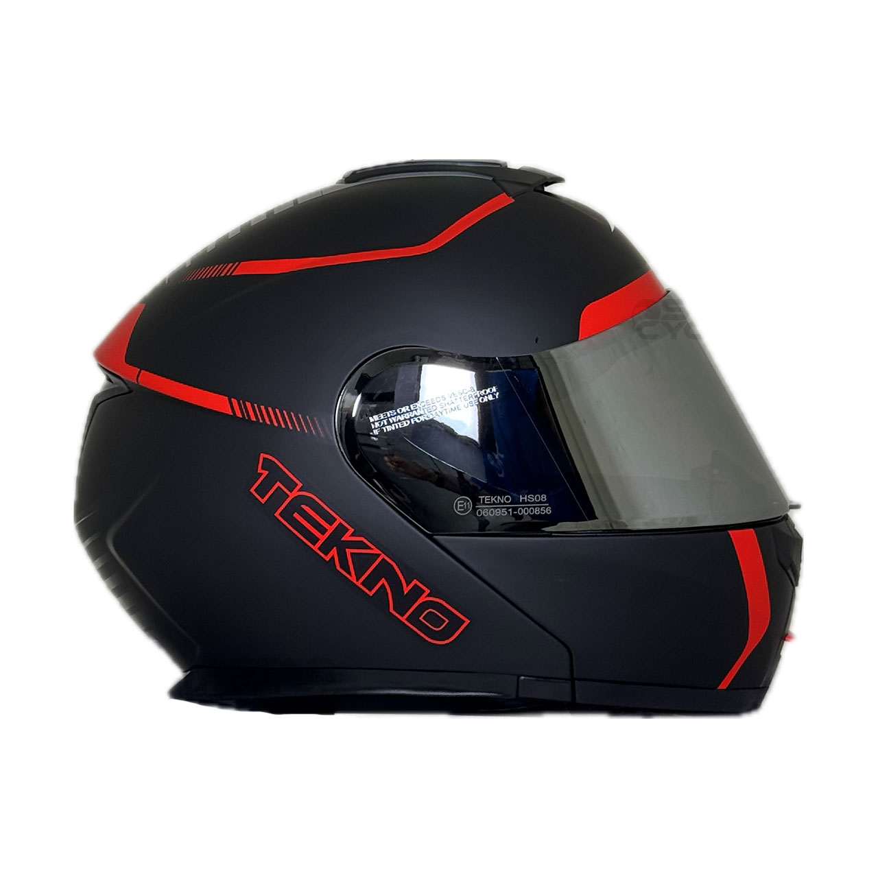 خرید کلاه کاسکت تکنو مدل T144 BL-RD