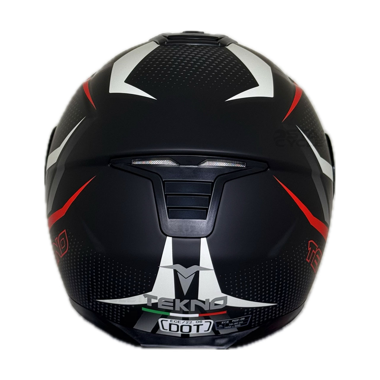 خرید کلاه کاسکت تکنو مدل T144 BLK-RED