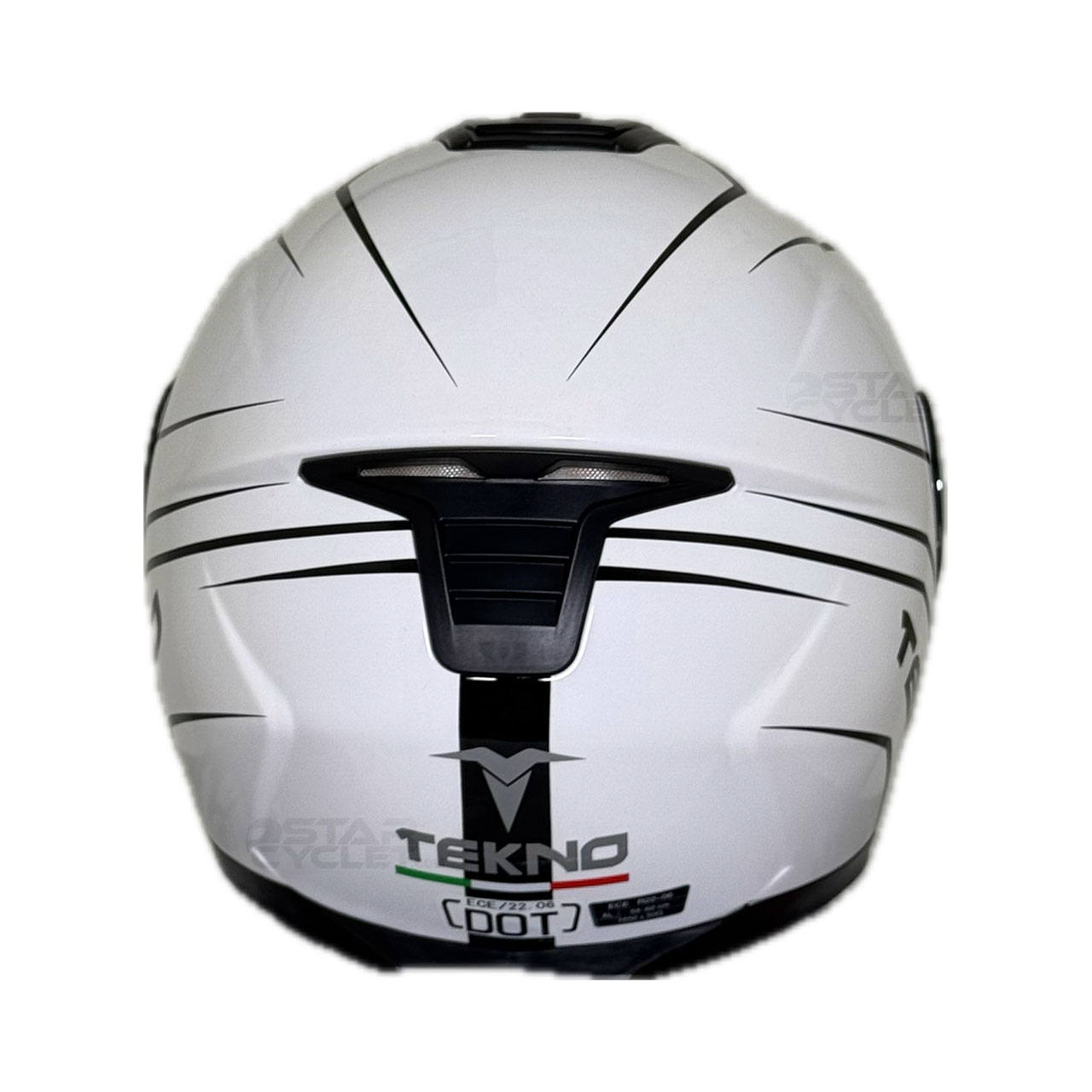 خرید کلاه کاسکت تکنو مدل T144 WHTE