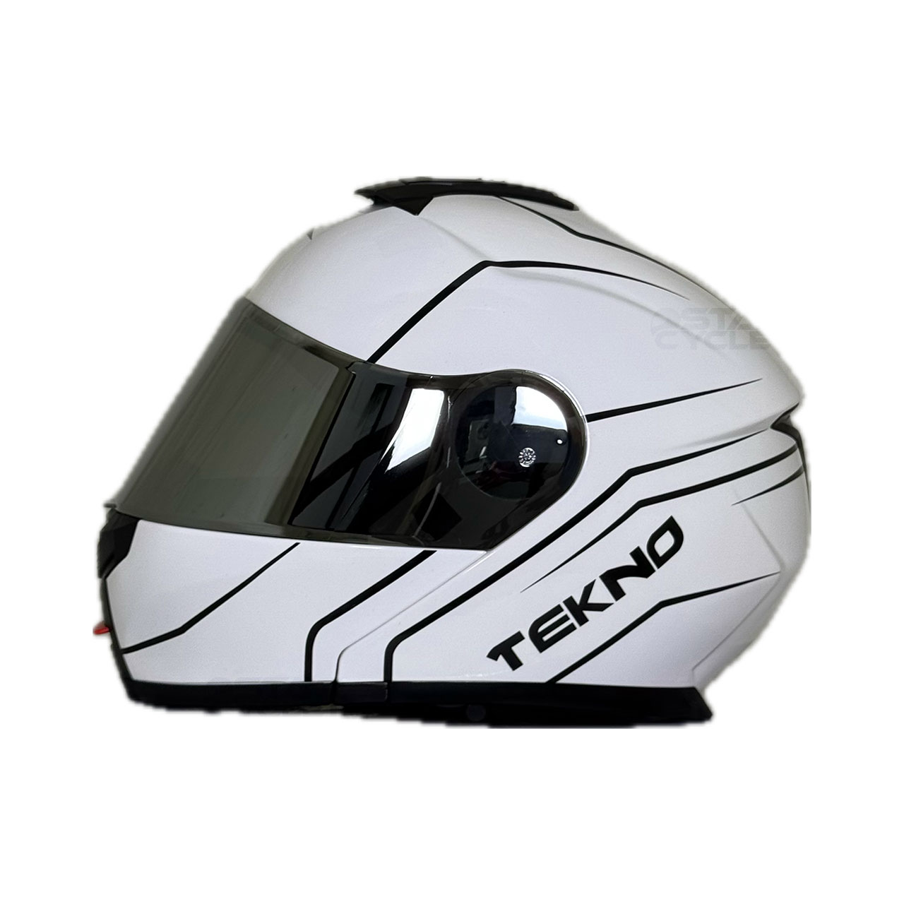 خرید کلاه کاسکت تکنو مدل T144 WHTE