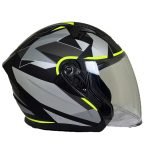 نمایندگی کلاه کاسکت بدون فک EK مدل JK528 BLGR