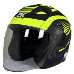 خرید کلاه کاسکت بدون فک EK مدل JK528 YLMNK