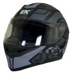 خرید کلاه کاسکت فک متحرک EK مدل JK902-GREY