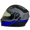 بررسی کلاه کاسکت فک متحرک EK مدل JK908 GRY-BL