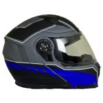 کیفیت کلاه کاسکت فک متحرک EK مدل JK908 GRY-BL