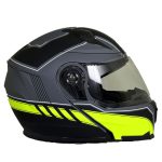 کیفیت کلاه کاسکت فک متحرک EK مدل JK908-GRY-YL