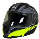 خرید کلاه کاسکت فک متحرک EK مدل JK908-GRY-YL