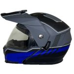 کیفیت کلاه کاسکت ادونچری EK مدل JK910 BLU