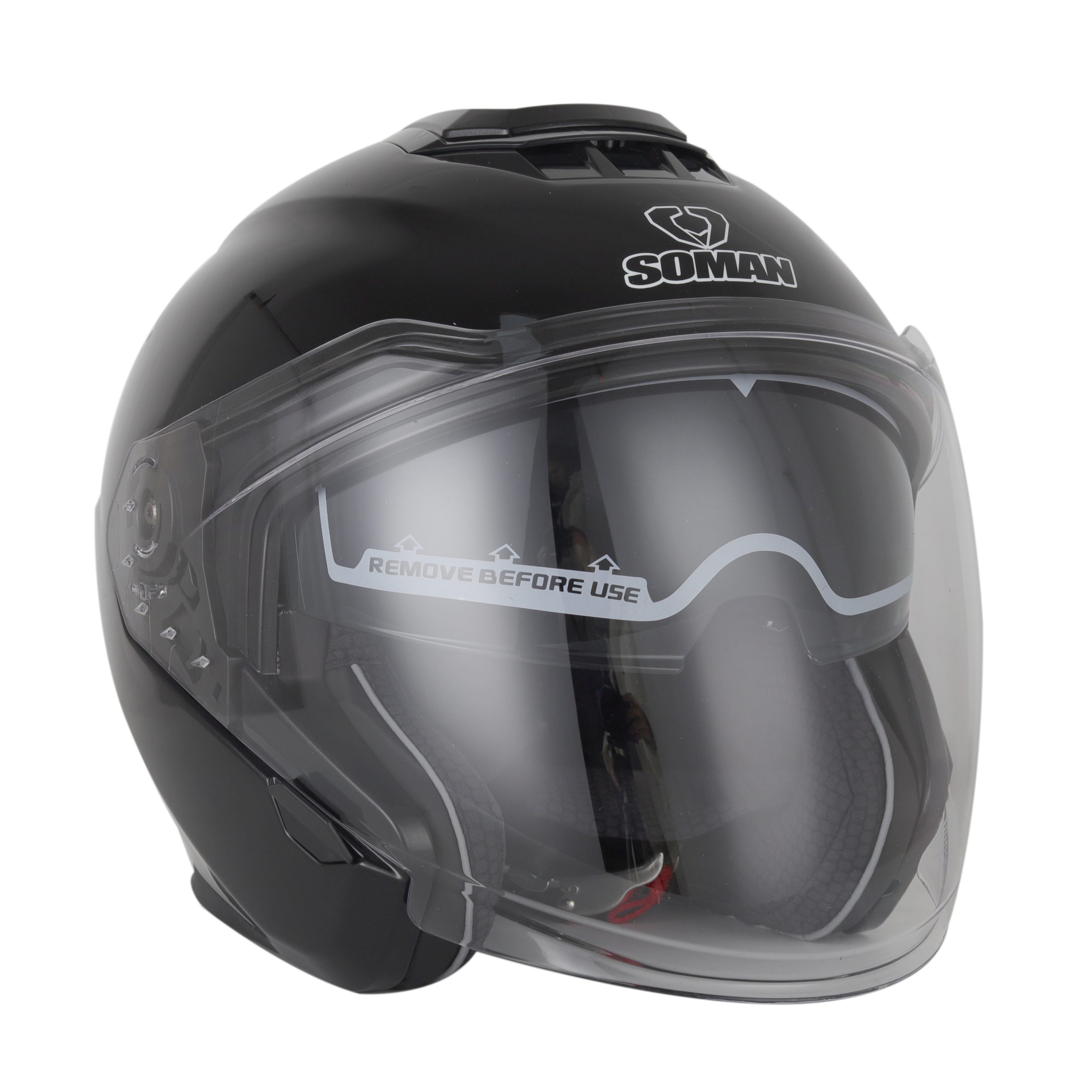 بررسی کلاه کاسکت سومان 527 مدل SHINE BLK