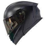 خرید کلاه کاسکت فک متحرک LAVOUS مدل MATT-BLACK