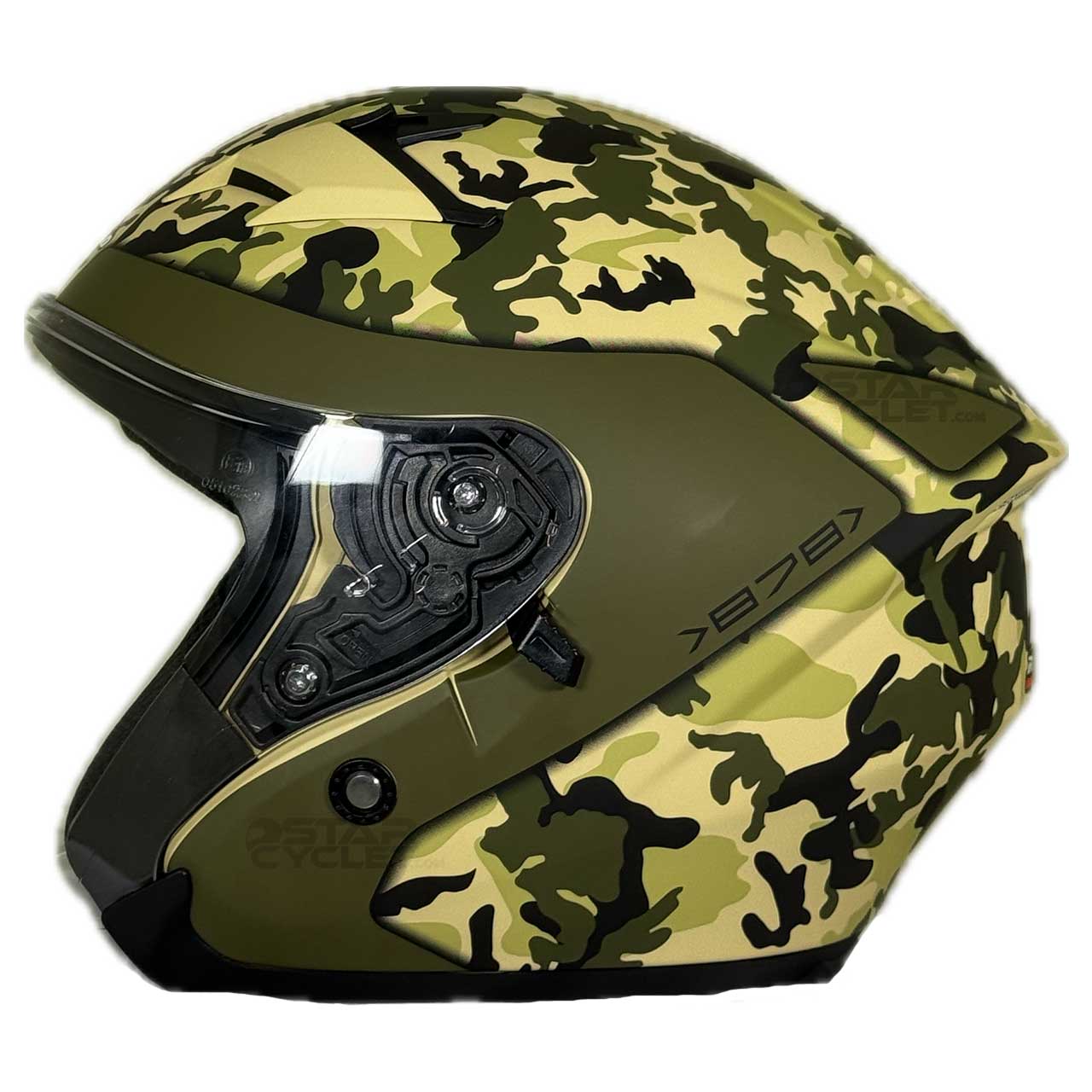 نمایندگی کلاه کاسکت بدون فک راپیدو مدل 878 ARMY