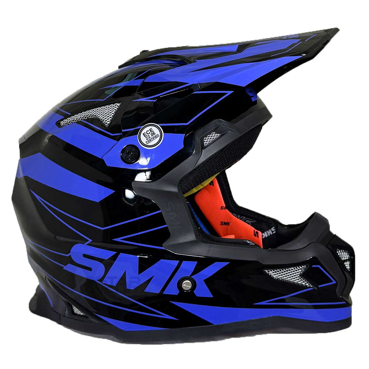 کیفیت کلاه کاسکت کراسی SMK آلترا مدل SLOPE (GL250)