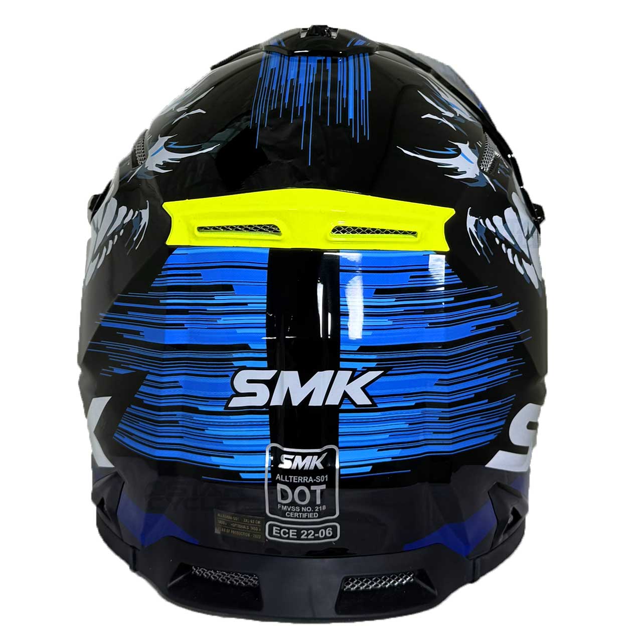 کیفیت کلاه کاسکت کراسی SMK آلترا مدل SMILEY (GL251)