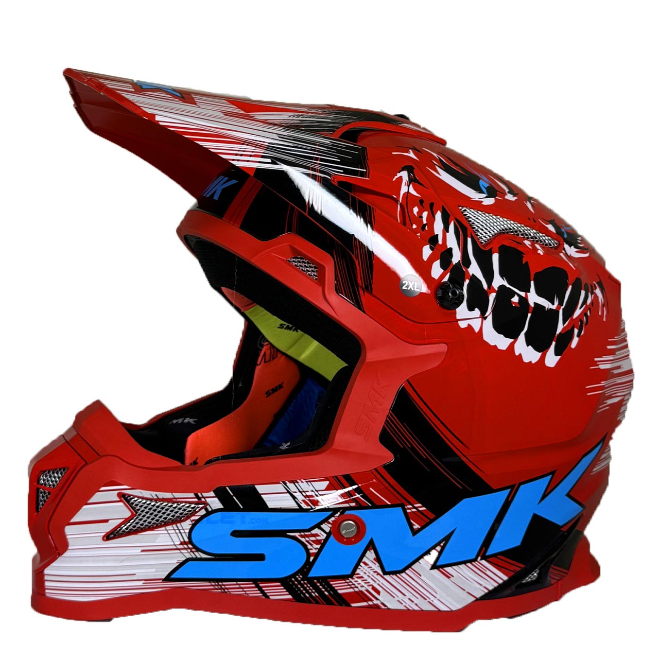 بررسی کلاه کاسکت کراسی SMK آلترا مدل SMILEY (GL315)