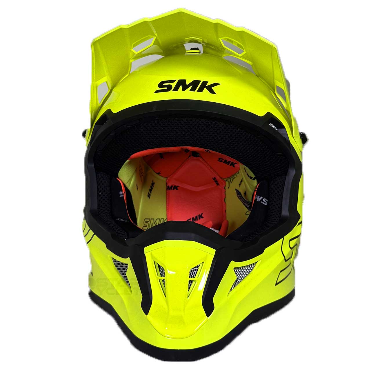 عکس کلاه کاسکت کراسی SMK آلترا مدل HI-VISION (HV420)