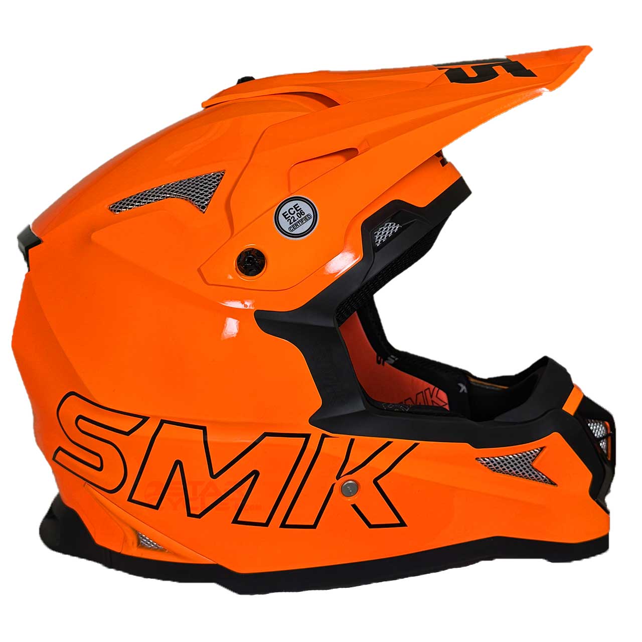 کیفیت کلاه کاسکت کراسی SMK آلترا مدل HI-VISION (HV720)