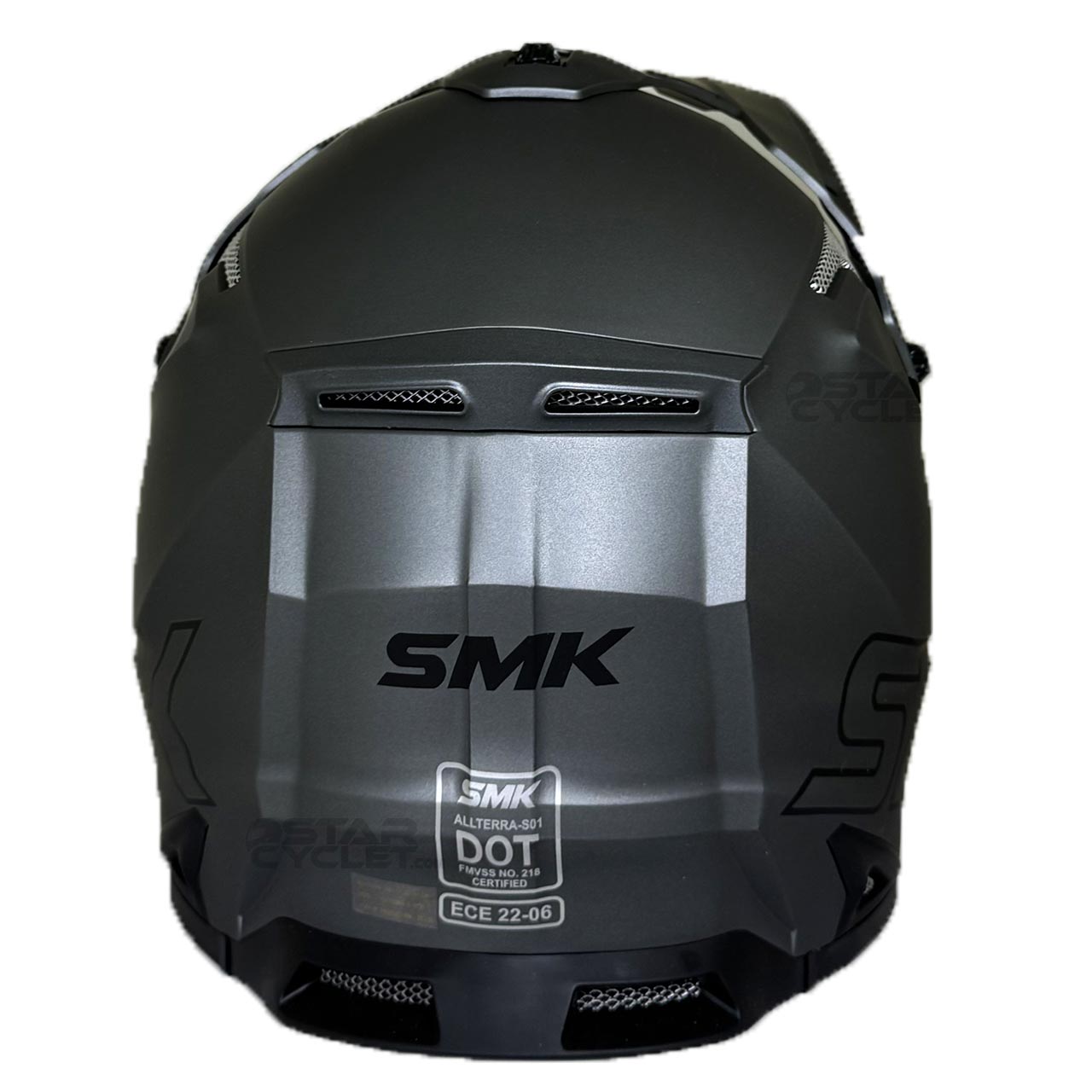 بررسی کلاه کاسکت کراسی SMK آلترا مدل UNICOLOUR (MADA620)