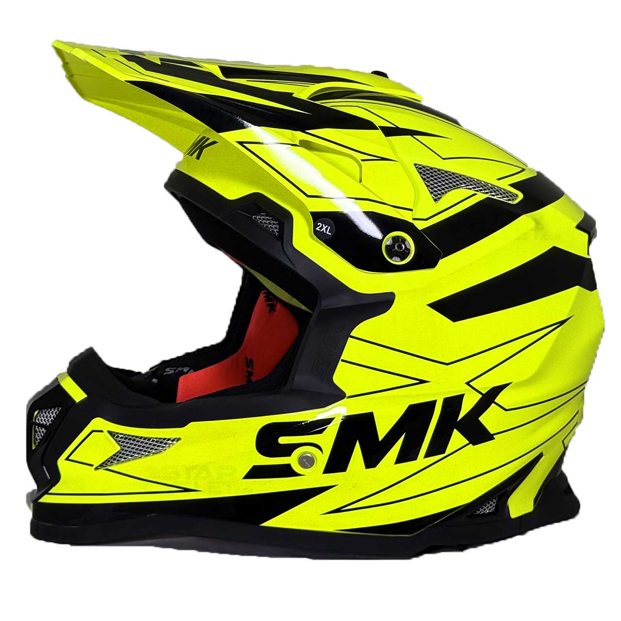 قیمت کلاه کاسکت کراسی SMK آلترا مدل UNICOLOUR (MD276)