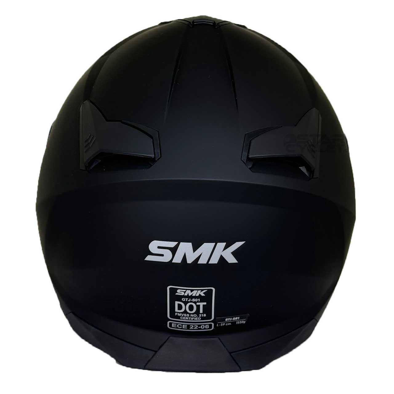 بررسی کلاه کاسکت بدون فک SMK GTJ مدل UNICOLOUR (MA200)