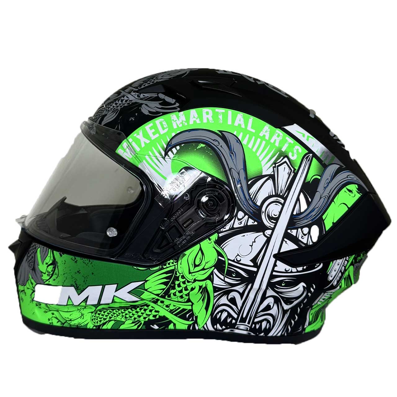 بررسی کلاه کاسکت SMK استلار مدل SAMURAI (MA268)