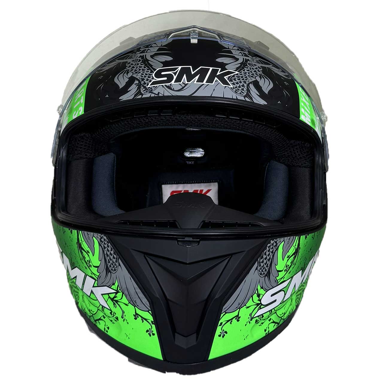 کیفیت کلاه کاسکت SMK استلار مدل SAMURAI (MA268)