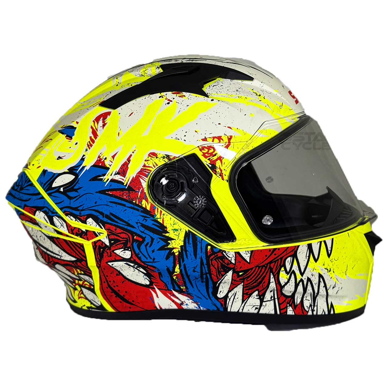 عکس کلاه کاسکت SMK استلار مدل WEREWOLF (MA413)