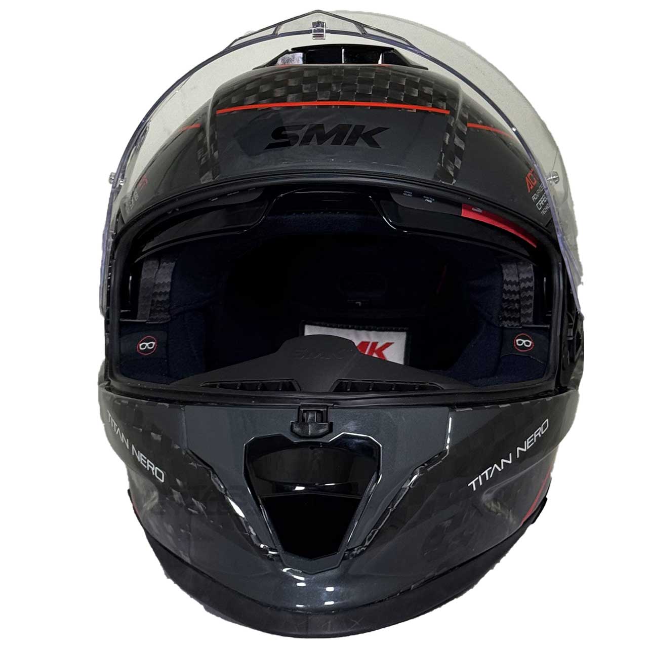 پد داخلی کلاه کاسکت SMK مدل (TITAN CARBON-NERO (GL263